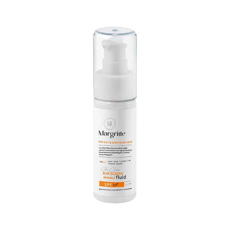 فلوئید ضد آفتاب پوست نرمال تا خشک SPF50 مارگریت 50 میلی لیتر